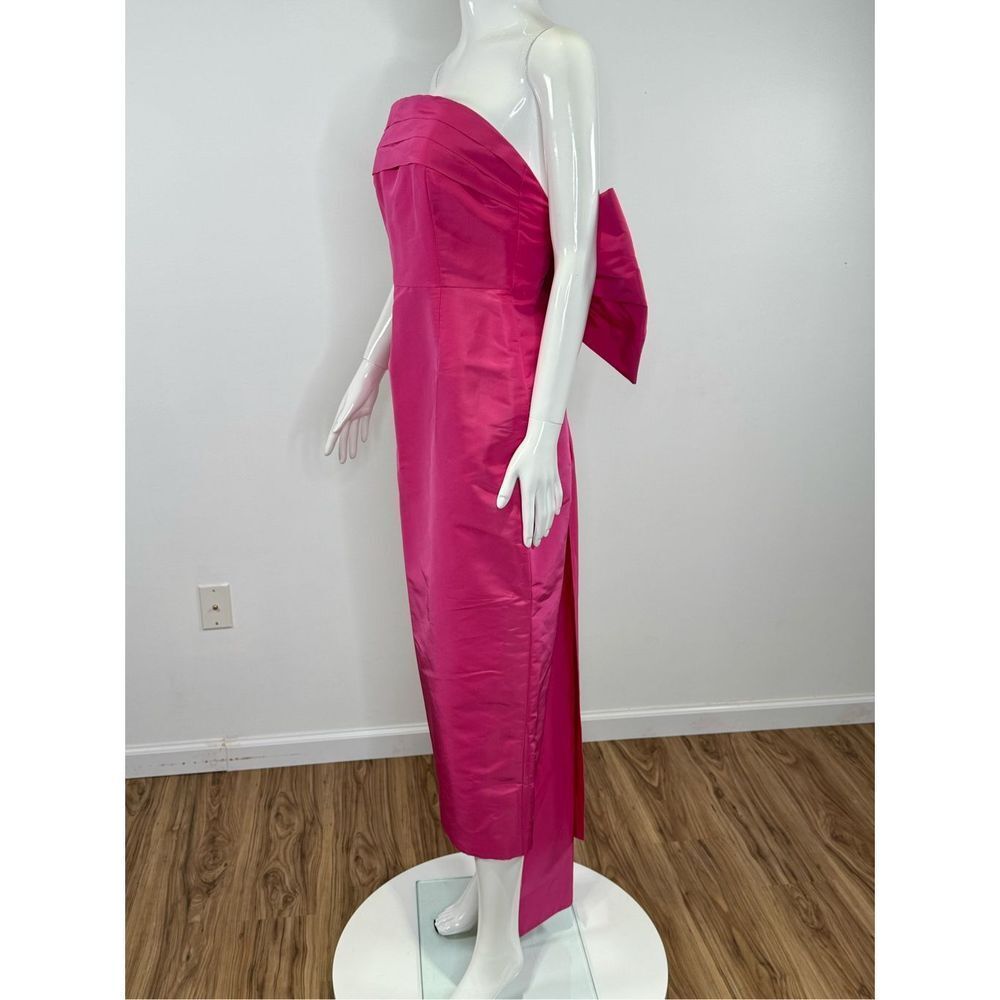 Alexia María Margaret Bow Silk Dress Size 10 - Picture 5 of 12